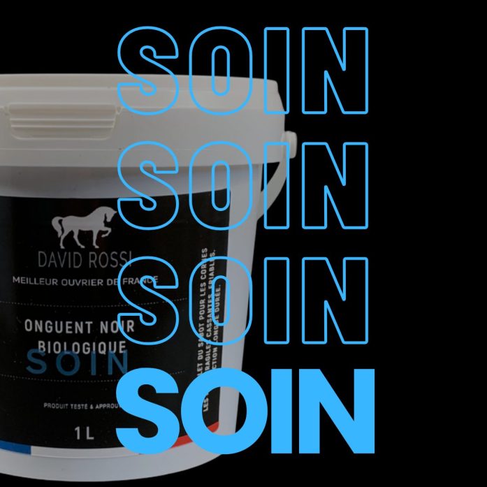 Onguent noir soin pour sabots cassants friables